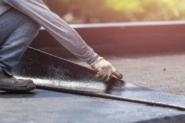Professional Crawl Space Encapsulation technician working in Evans, CO